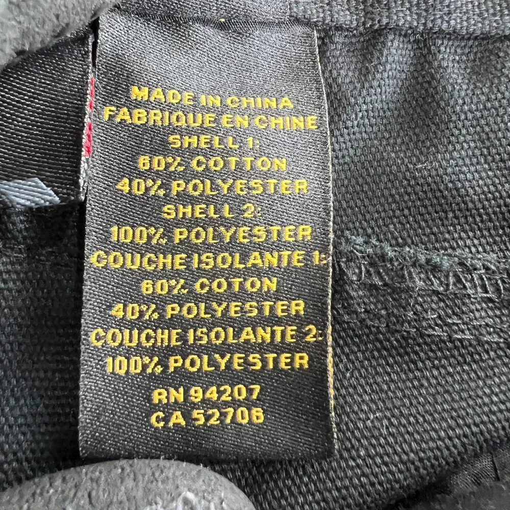 CAT Caterpillar Utility Cargo Work Pants Mens 36x30 Black Rugged Workwear
